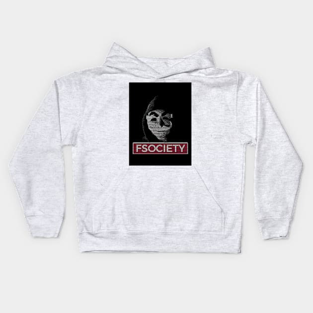 ASCIIFSociety Kids Hoodie by Funkyjack17